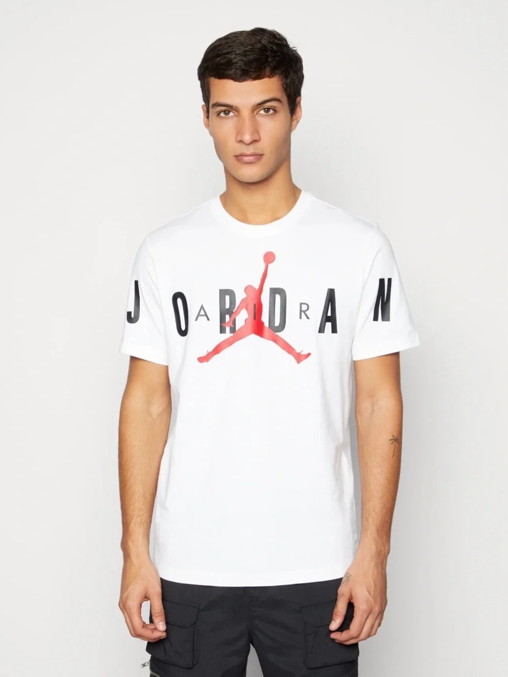 Jordan Air Stretch T-Shirt, White DV1445-100 Men's Size S